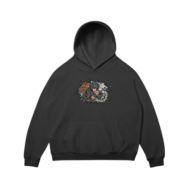 Toka™️ Hoodie / Black / S Ten Shadows Embroidered Sweatshirt/Hoodie