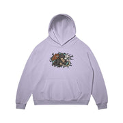 Toka™️ Hoodie / Lavender / S Ten Shadows Embroidered Sweatshirt/Hoodie