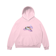 Toka Hoodie / Pink / S Yip Yip Embroidered Sweatshirt/Hoodie