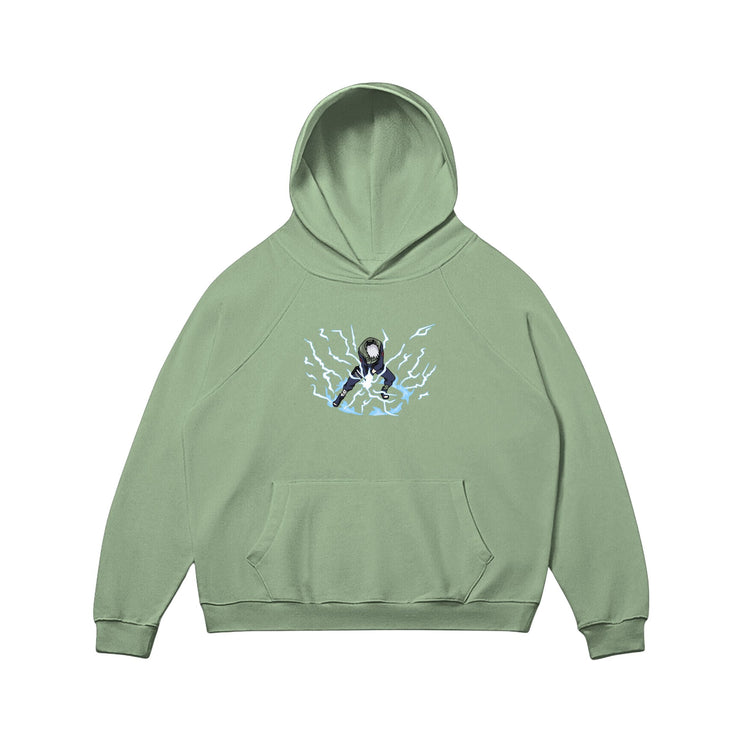 Toka Hoodie / Sage / S Lightning Blade Embroidered Sweatshirt/Hoodie