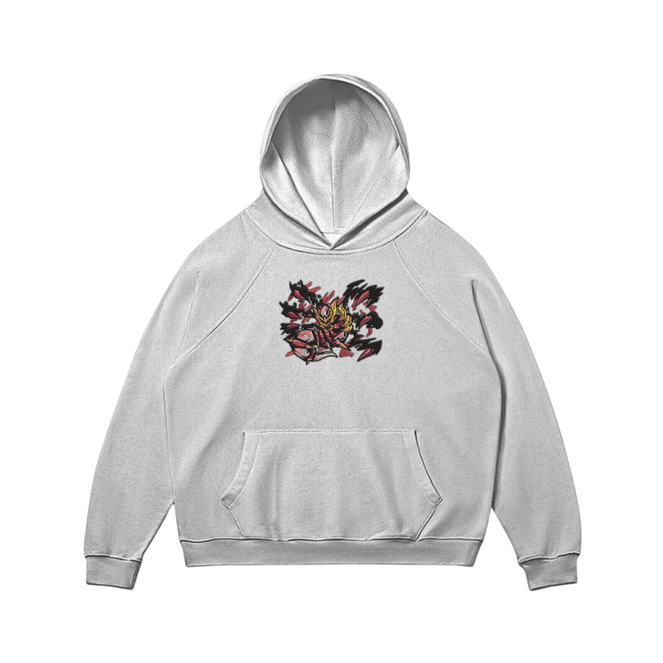 Toka™️ Hoodie / White / S Origin Form Embroidered Sweatshirt/Hoodie