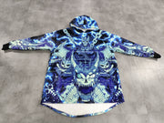 Kaiju Sherpa-Lined Hoodie Blanket