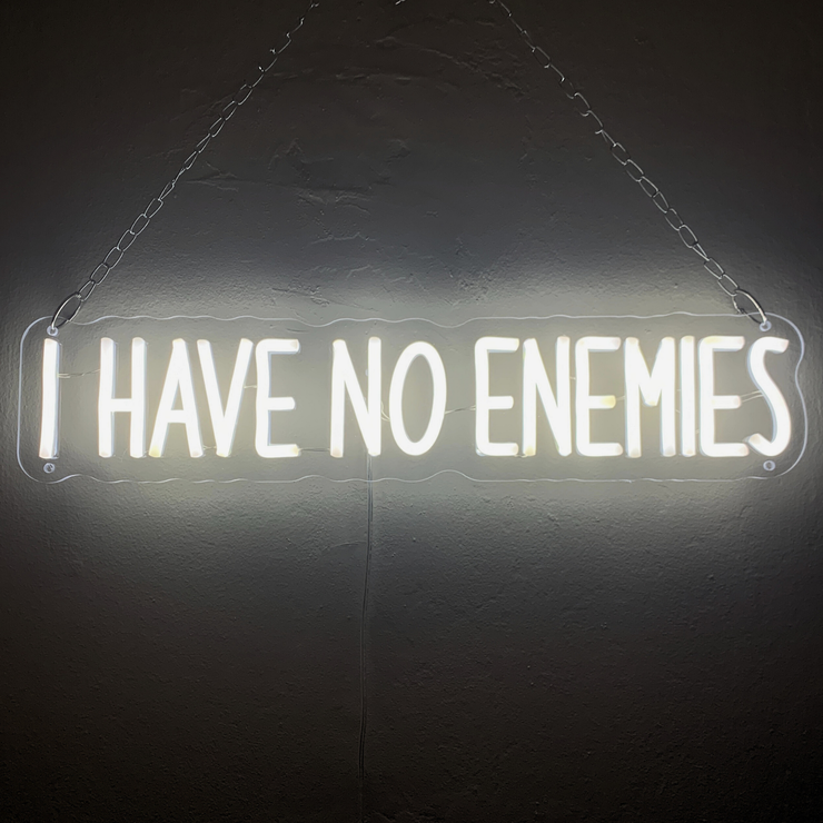 Gilgamesh I Have No Enemies Neon Sign