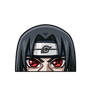 Gilgamesh Itachi Peeker Motion Sticker