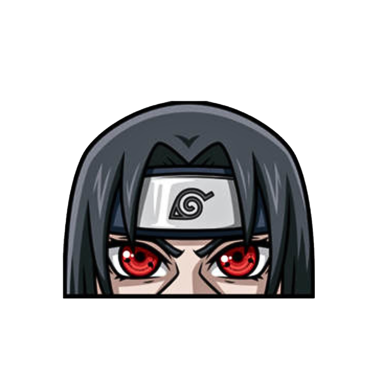 Gilgamesh Itachi Peeker Motion Sticker