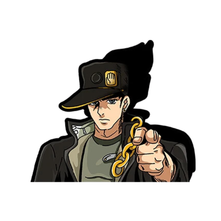 Gilgamesh Jotaro Motion Sticker