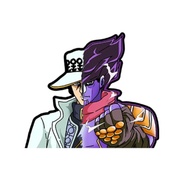 Gilgamesh Jotaro Motion Sticker