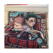 Toka Home Decor Kaisen Jump Woven Blanket