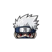 Gilgamesh Kakashi Peeker Motion Sticker