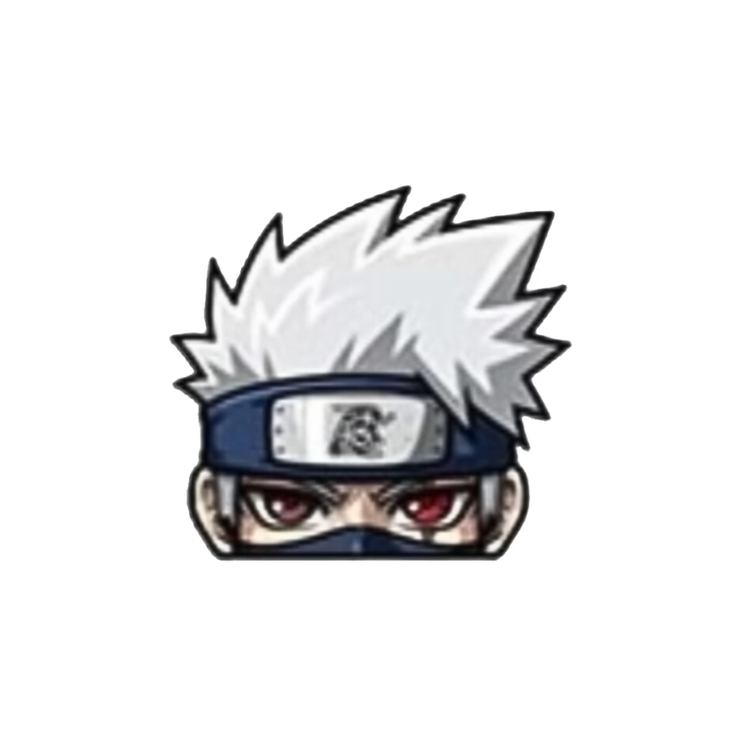 Gilgamesh Kakashi Peeker Motion Sticker