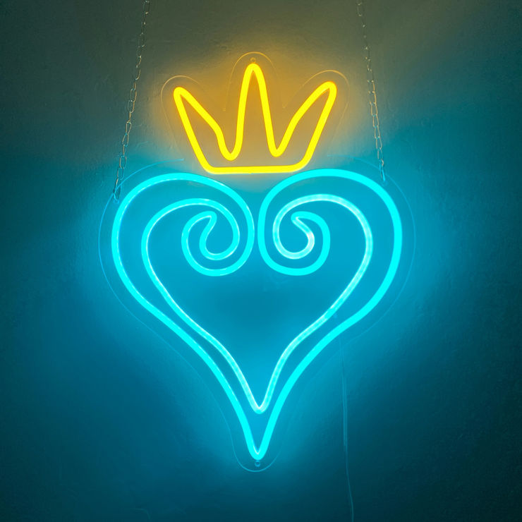 Gilgamesh King of Hearts Neon Sign