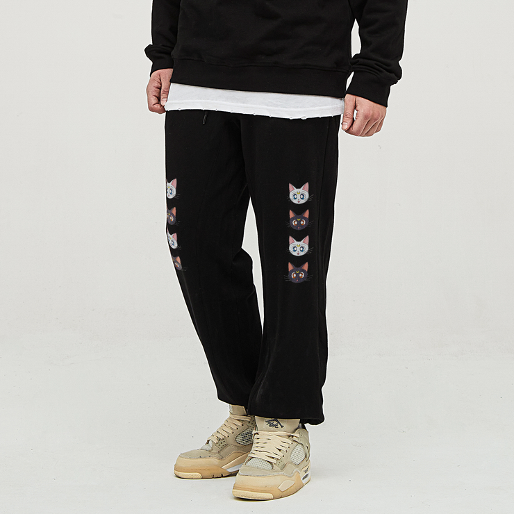 Gilgamesh Moon Cat Sweatpants