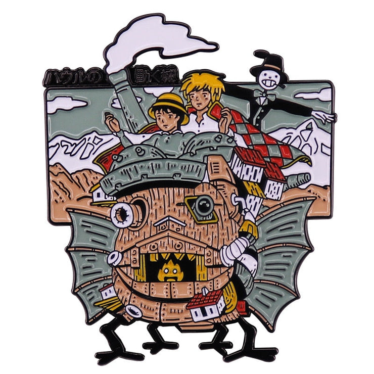 Gilgamesh Moving Castle Pin