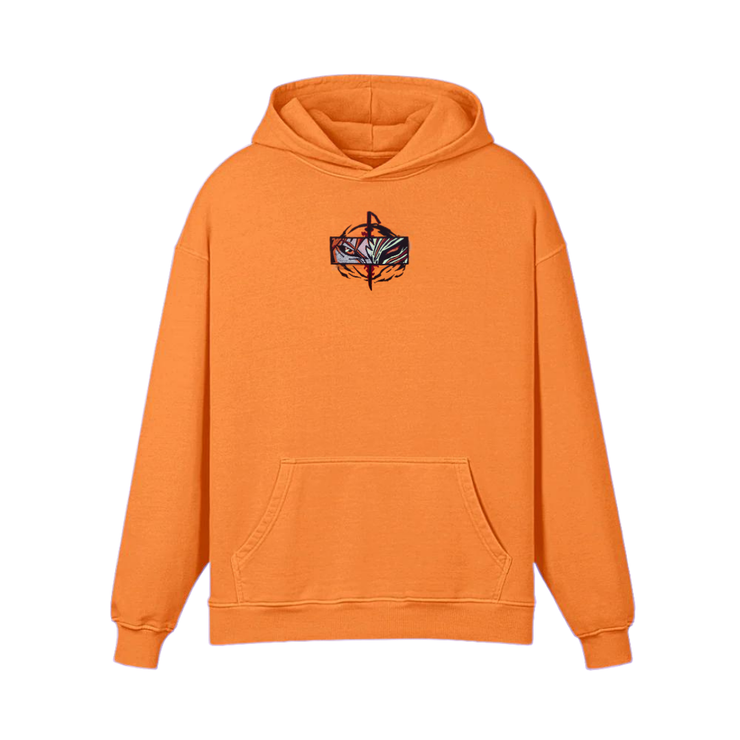 Gilgamesh hoodies Orange Shinigami Embroidered Hoodie