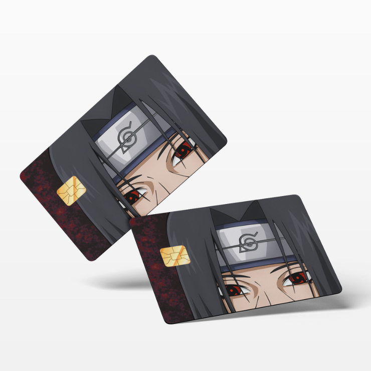 Card Emblems Peeking Itachi Skin (Holographic)