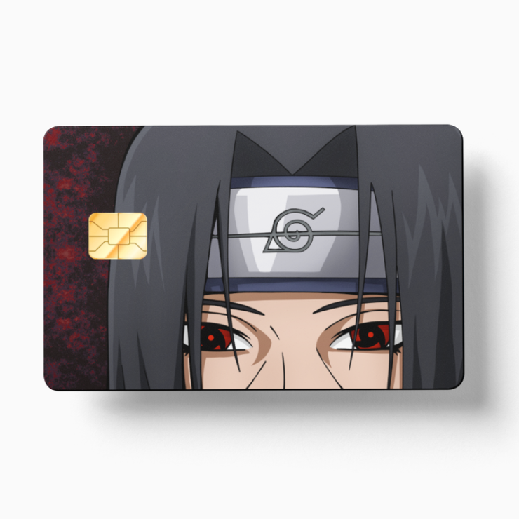 Card Emblems Peeking Itachi Skin (Holographic)