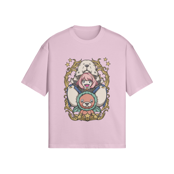 Gilgamesh Piggy Pink / S Anya Bond Boxy Oversized Tee