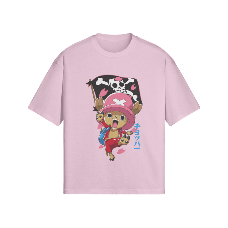 Gilgamesh Piggy Pink / S Chop Chop Boxy Oversized Tee