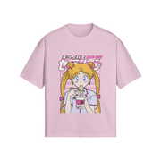 Gilgamesh Piggy Pink / S Sailor Shonen Boxy Oversized Tee