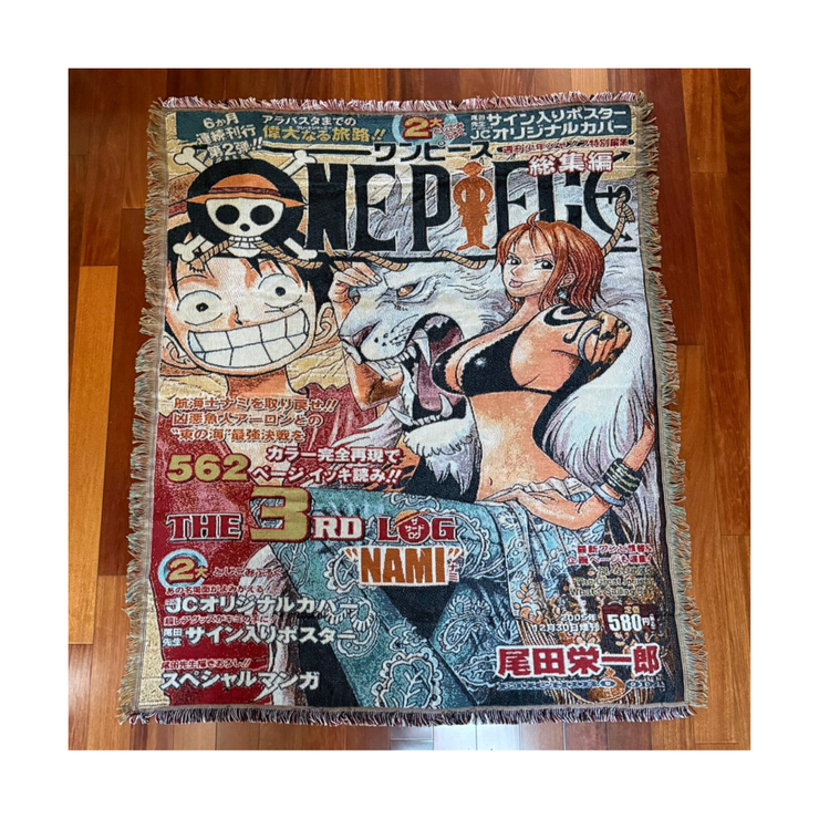 Toka Home Decor Pirates Jump Woven Blanket