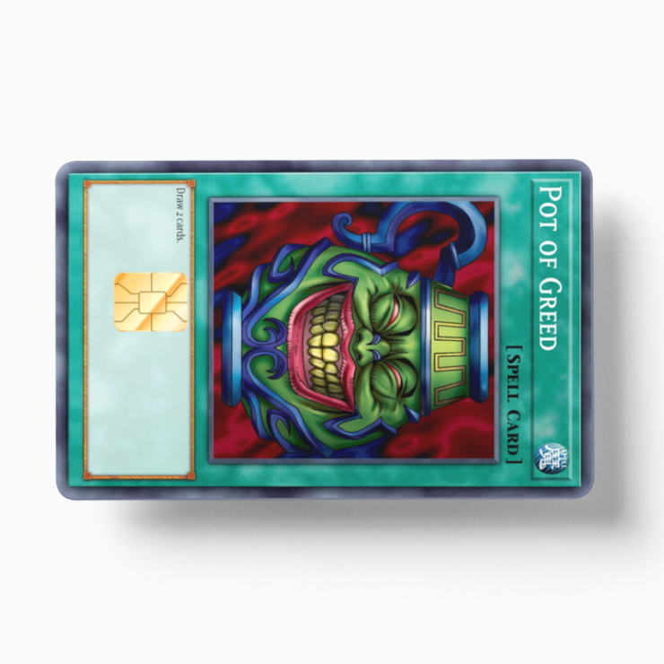 Card Emblems Pot of Greed Skin (Holographic)