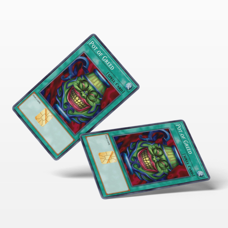 Card Emblems Pot of Greed Skin (Holographic)