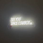 Space Cowboy Neon Sign