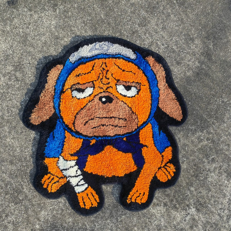 Ninja Pup Tufted Rug