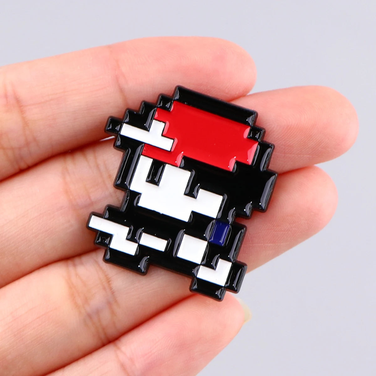 Gilgamesh Retro Pixel Pals Pin Set