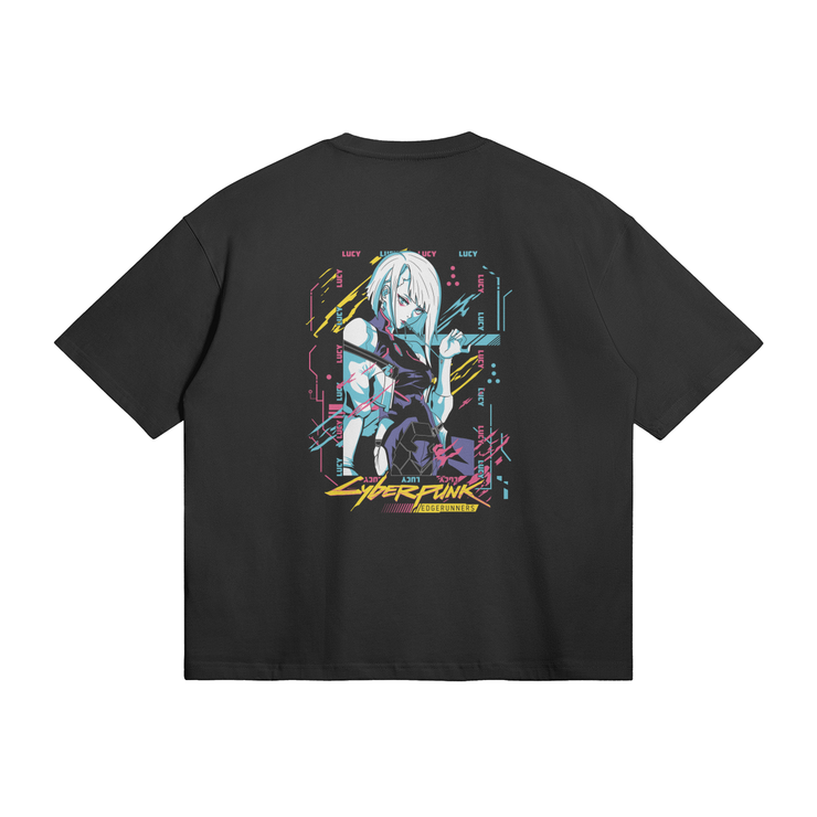 Gilgamesh T-Shirt S Cyber Girl Boxy Oversized Tee