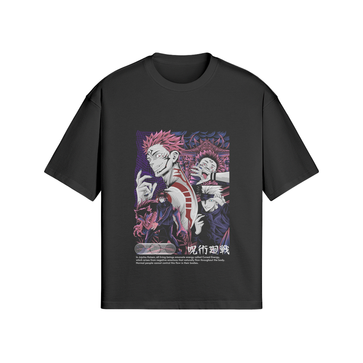 Gilgamesh S Jujutsu Boxy Oversized Tee