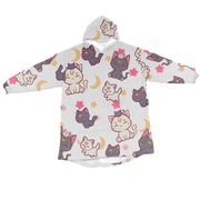 Gilgamesh Hoodie Blanket Sailor Moon Cat Sherpa-Lined Hoodie Blanket