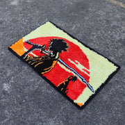 Gilgamesh Samurai's Sunrise Tufted Rug