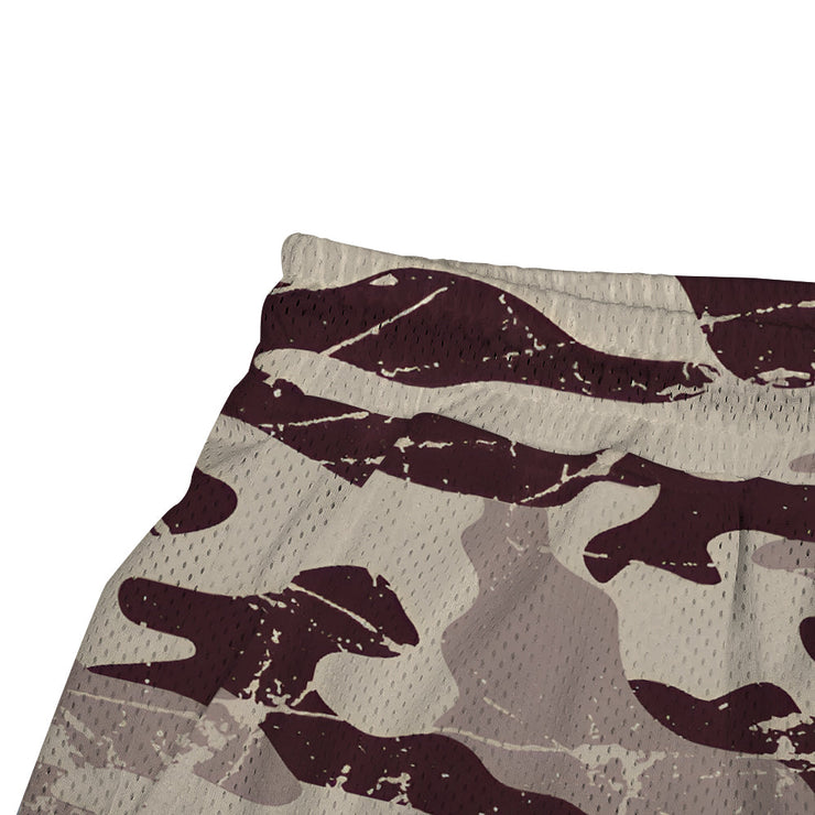 Gilgamesh Sand Camo Mesh Shorts