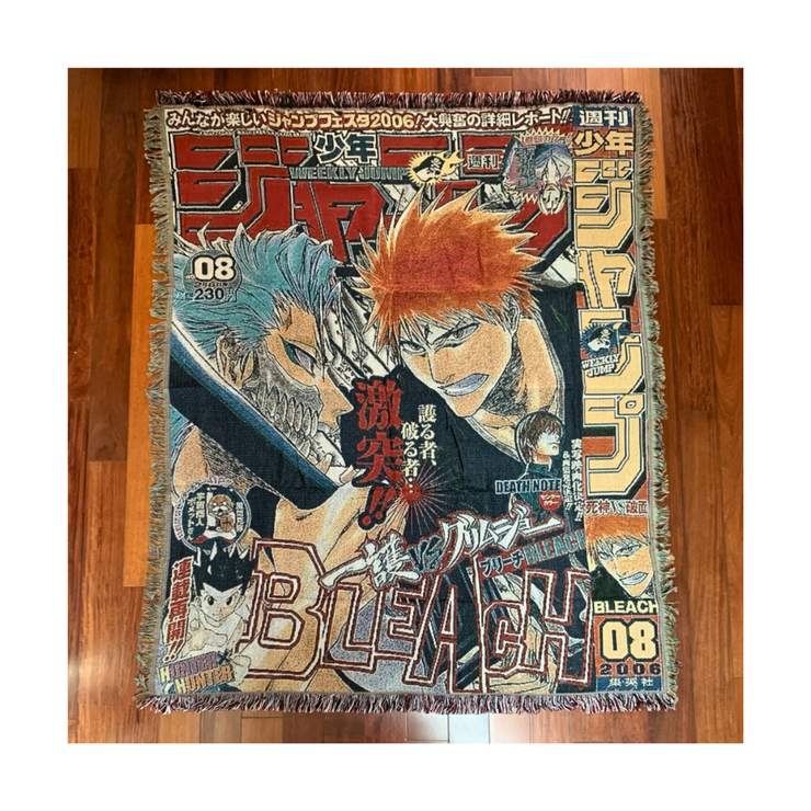 Toka Home Decor Shinigami Jump Woven Blanket