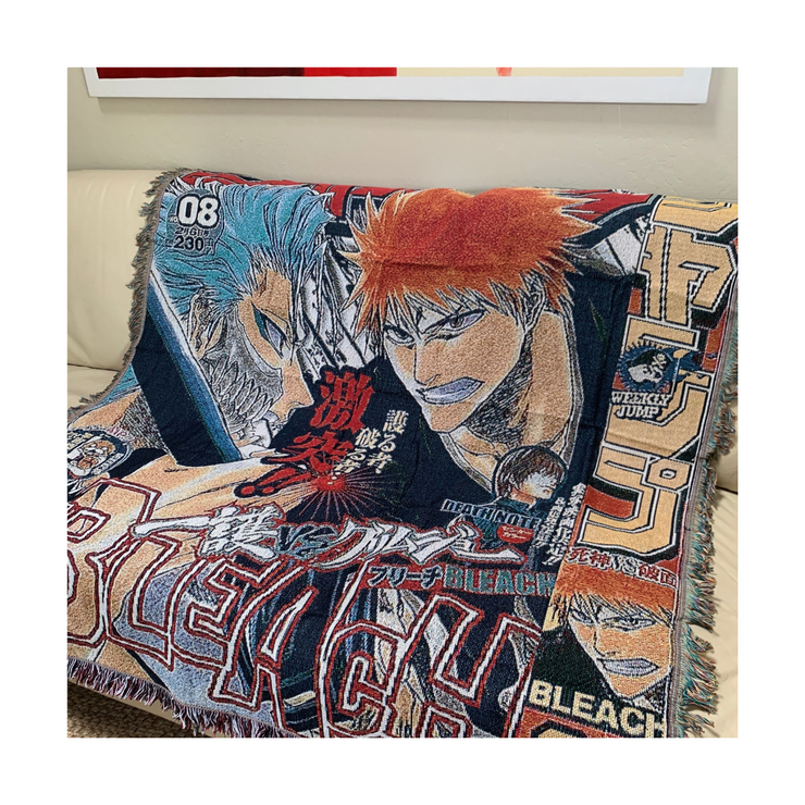 Toka Home Decor Shinigami Jump Woven Blanket