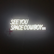 Gilgamesh Space Cowboy Neon Sign