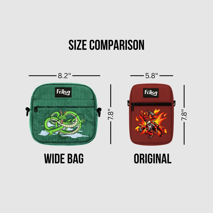 Toka Spirit Dragon Wide Sling Bag