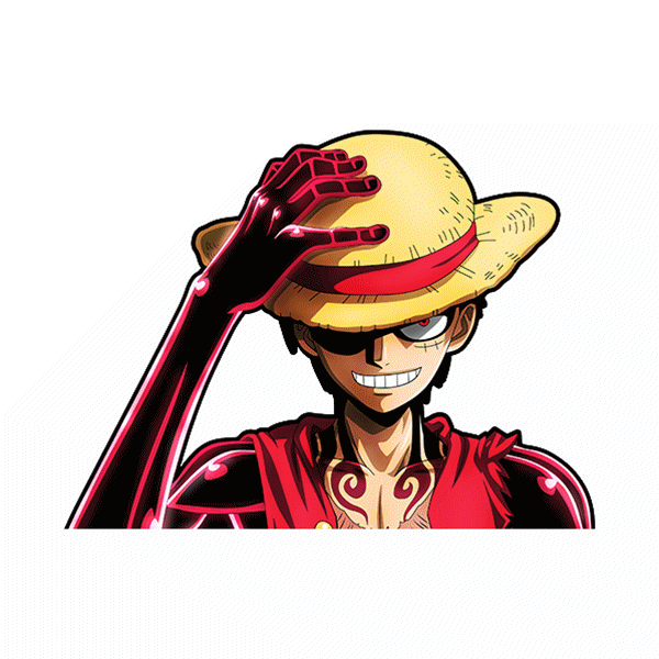 Gilgamesh Straw Hat v2 Motion Sticker