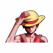 Gilgamesh Straw Hat v2 Motion Sticker