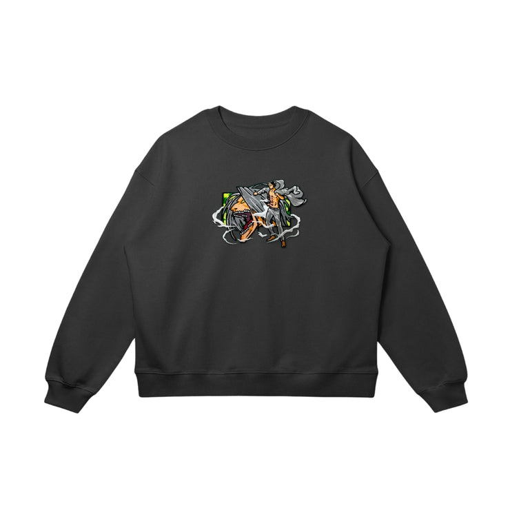 Toka Sweatshirt / Black / S Freedom Embroidered Sweatshirt/Hoodie