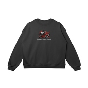 Toka™️ Sweatshirt / Black / S Skull Knight Embroidered Sweatshirt/Hoodie