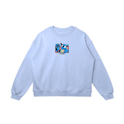 Toka™️ Sweatshirt / Light Blue / S Squirt Squad Embroidered Sweatshirt/Hoodie