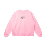 Toka™️ Sweatshirt / Pink / S Mewit Embroidered Sweatshirt/Hoodie