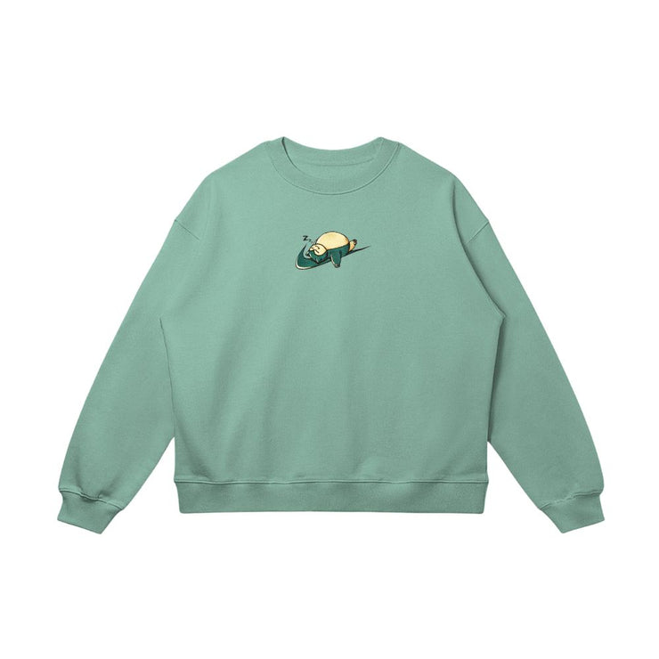 Toka™️ Sweatshirt / Sage / S Sleeping Embroidered Sweatshirt/Hoodie