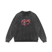 Toka Sweatshirt / Vintage Black / S Acrobatic Bliss Vintage Embroidered Sweatshirt/Hoodie