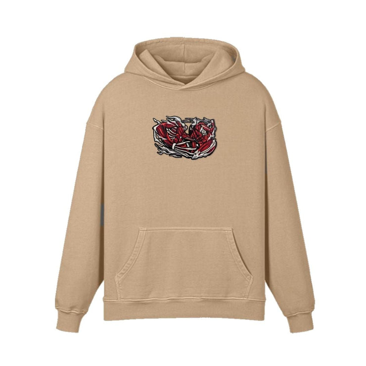 Gilgamesh hoodie Titan Clash Embroidered Hoodie