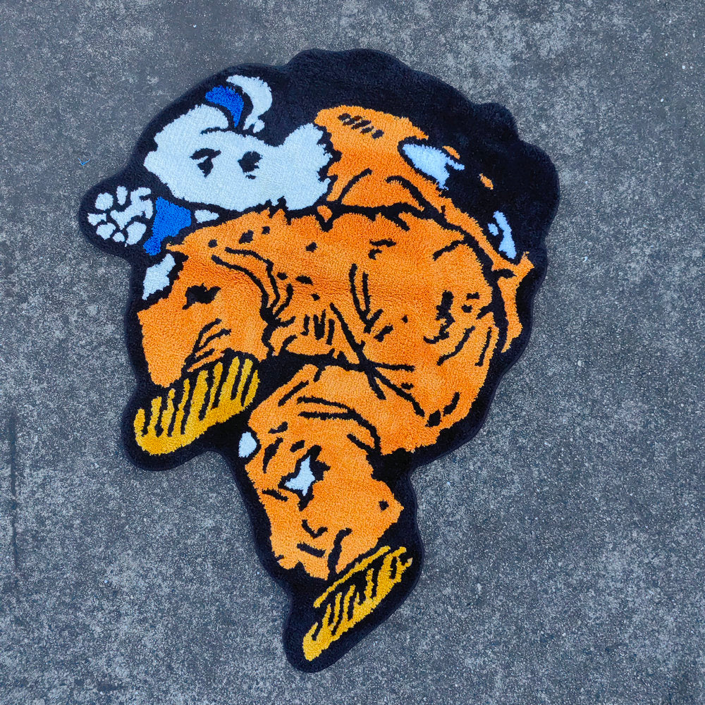 RUG/DEATHLY FIGHTER1／10迄限定価格！ toka-dead-fighter-area-rug-