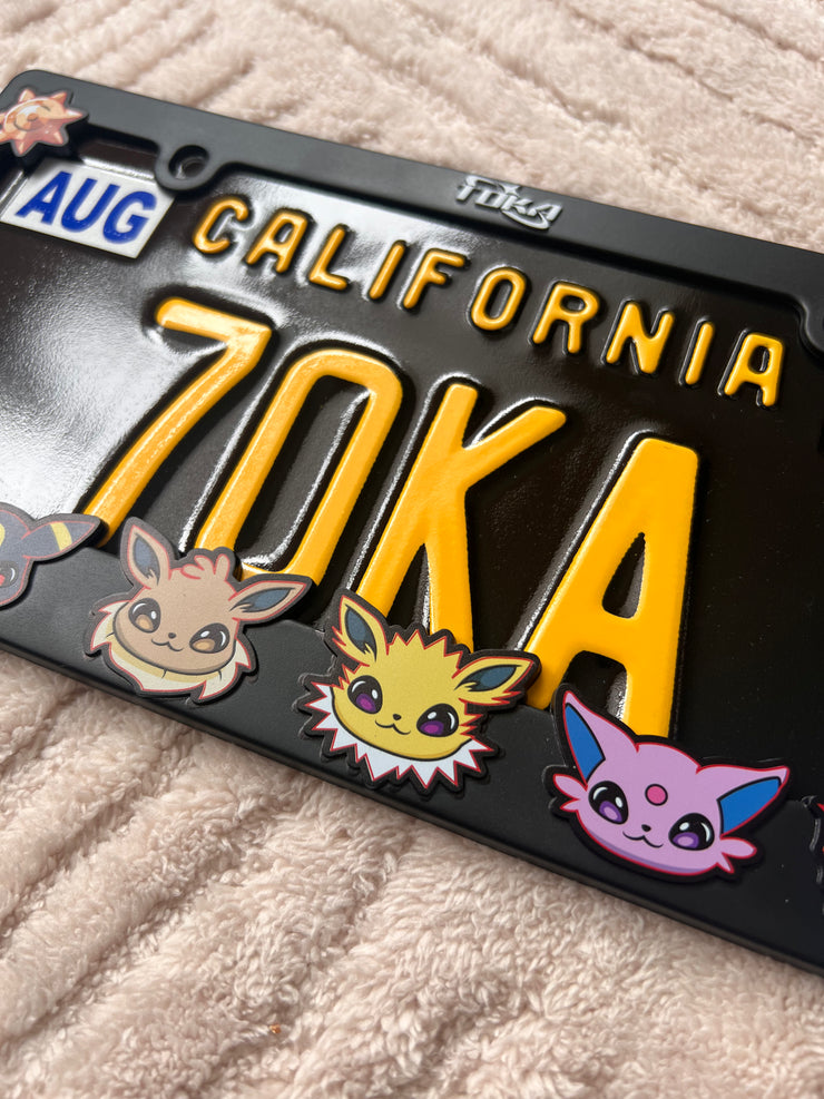 Toka™️ Eevolution License Plate Frame
