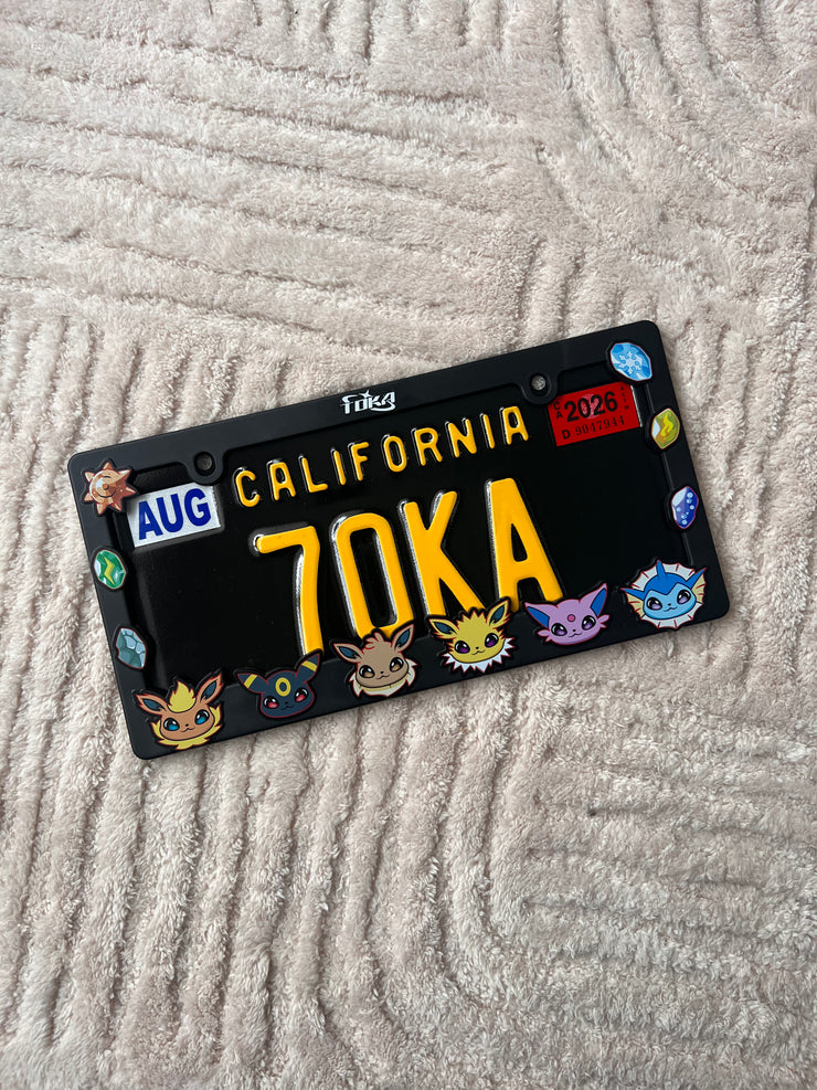 Toka™️ Eevolution License Plate Frame